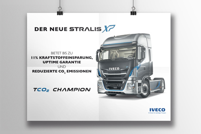 Plakatgestaltung IVECO