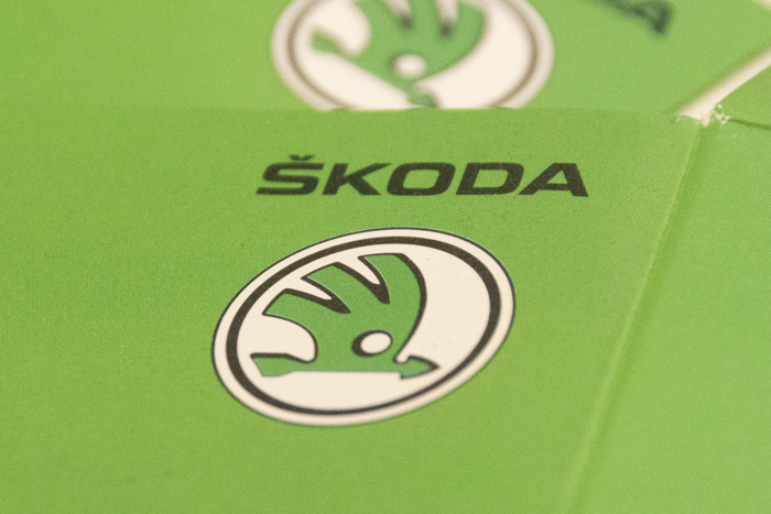 Werbemailing für Skoda